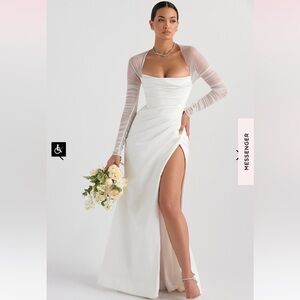 COPY - House of CB ELISE
WHITE SATIN BRIDAL GOWN